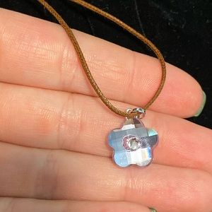 COPY - Swarovski Crystal flower necklace